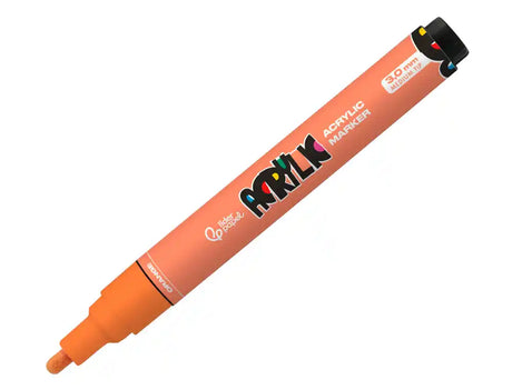 Marcador Liderpapel acrylic com base de água ponta 3mm caixa de 6 unidades