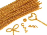 Tiras de Chenille 30cm em bolsa de 100un