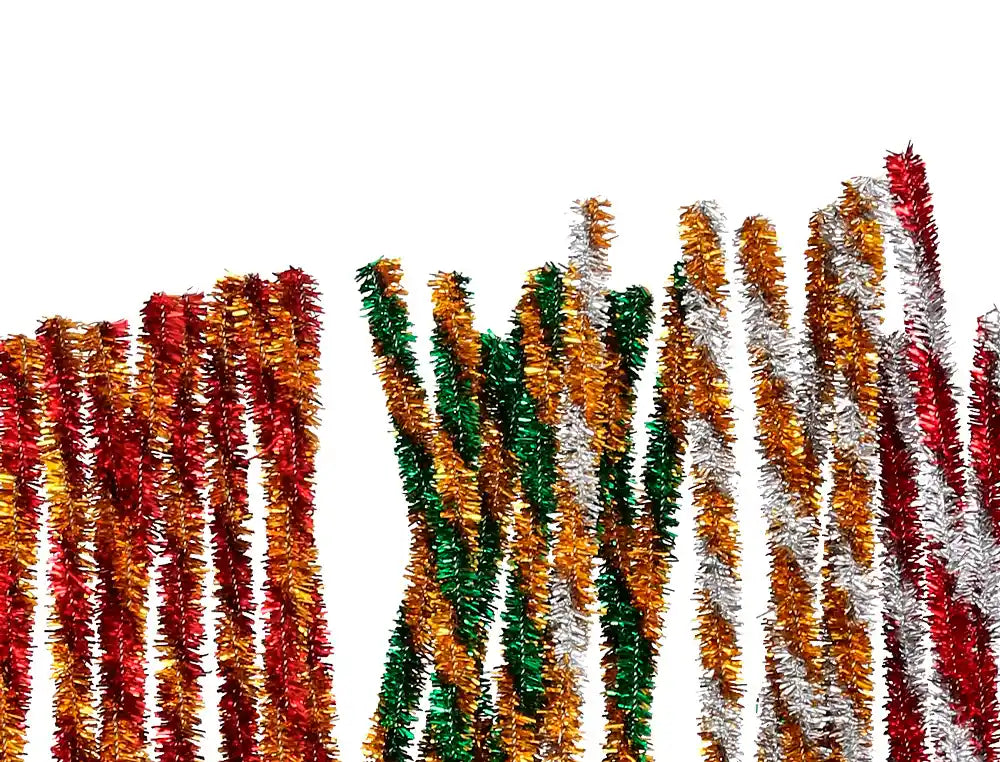 Tiras de Chenille 30cm em bolsa de 30un