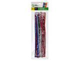 Tiras de Chenille 30cm em bolsa de 100un
