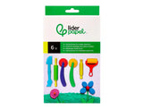 Conjunto de instrumentos para modelar plasticina 6 peças