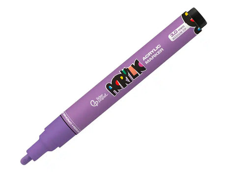 Marcador Liderpapel acrylic com base de água ponta 3mm caixa de 6 unidades