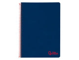 Caderno espiral A4 Wonder capa plástica 80fls 90gr pautado