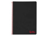 Caderno espiral A4 Wonder capa plástica 80fls 90gr pautado