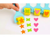 Esponja manualidades Liderpapel rolo com formas goma eva com 3 unidades.
