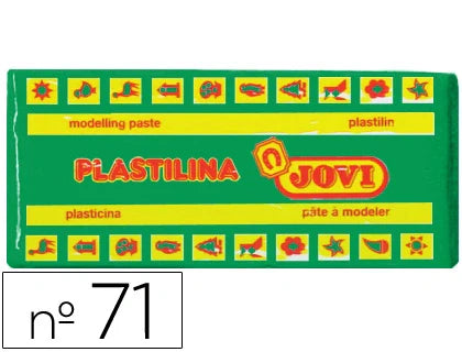 Plasticina Jovi barra 150gr verde claro