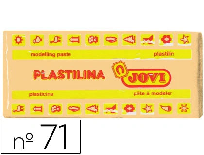 Plasticina Jovi barra 150gr bege