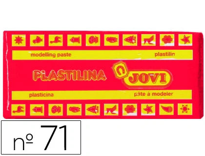 Plasticina Jovi barra 150gr rubi