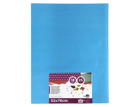 Papel seda 52x76cm pack 25 folhas