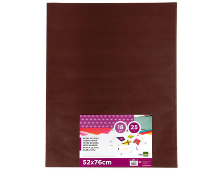 Papel seda 52x76cm pack 25 folhas