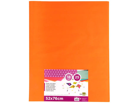 Papel seda 52x76cm pack 25 folhas