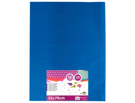 Papel seda 52x76cm pack 25 folhas