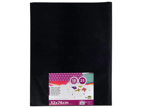 Papel seda 52x76cm pack 25 folhas