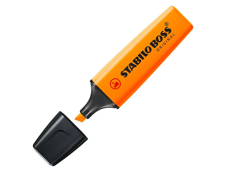 Marcador fluorescente Stabilo boss 70 laranja