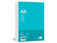 Papel fotocópia Liderpapel A5 80gr branco, resma 500 fls