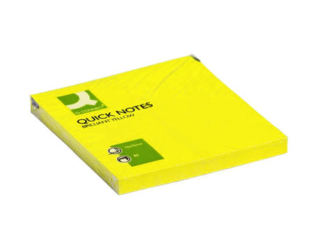 Bloco aderente Connect 76x76 amarelo neon 80f