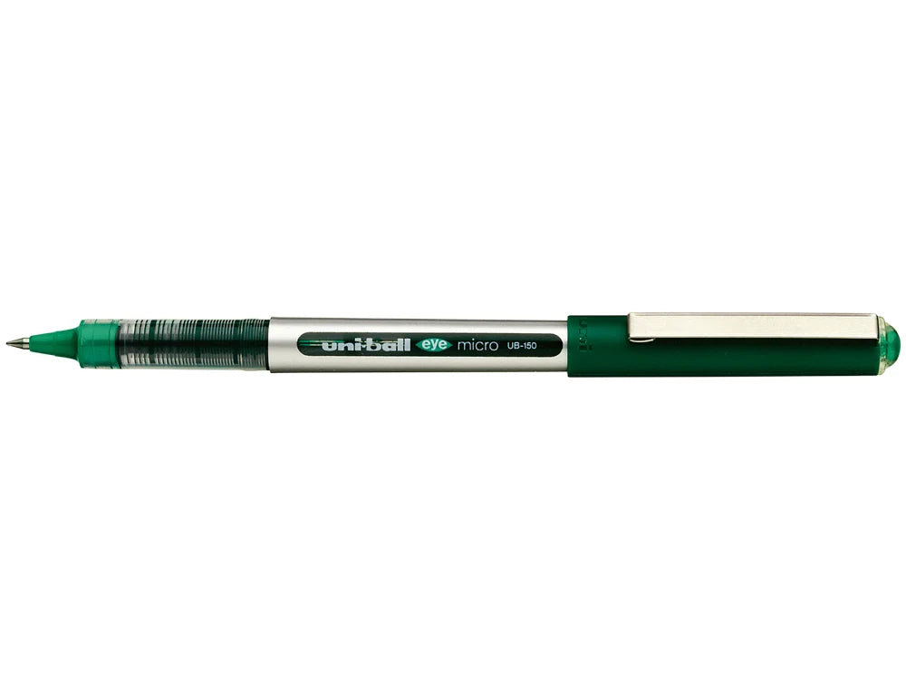 Marcador Uni-ball roller UB-150 micro eye verde