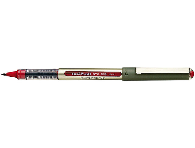 Marcador Uni Ball Roller UB157 eye fine 0,7 vermelho