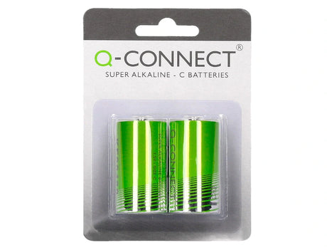 Pilha alcalina Connect C 1,5V blister de 2 unidades