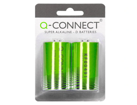 Pilha alcalina Connect D 1,5V blister de 2 unidades