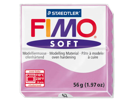 Massa de modelar Fimo soft 56gr violeta claro