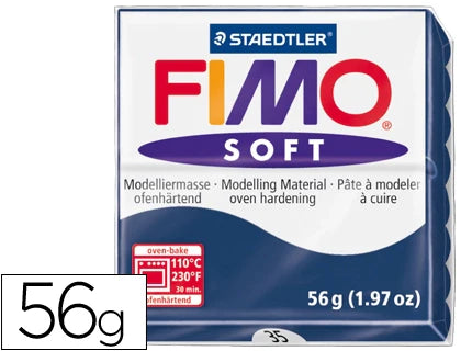 Massa de modelar Fimo soft 56gr azul windsor