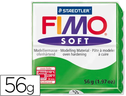 Massa de modelar Fimo soft 56gr verde tropical