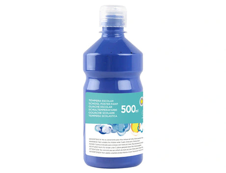 Guache escolar 500ml azul marinho