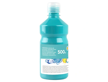 Guache escolar 500ml turquesa