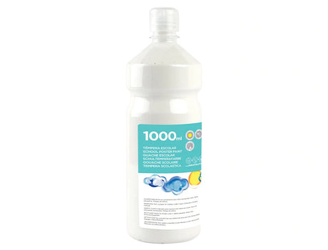 Guache escolar 1000ml branco