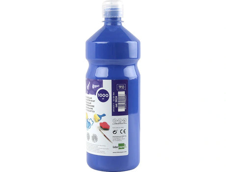 Guache escolar 1000ml azul marinho