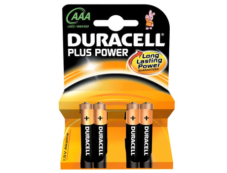 Pilha alcalina Duracell AAA 750 mah recarregável em blister de 4 unidades