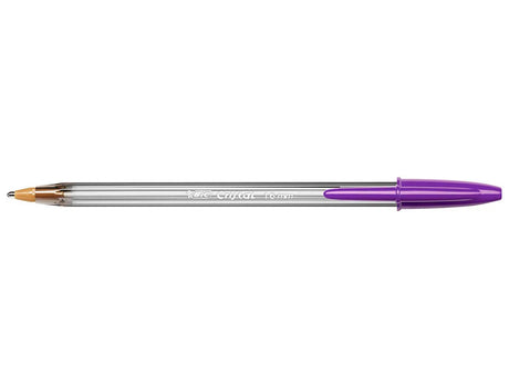 Esferográfica BIC cristal large fashion roxo