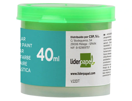 Guache escolar 40ml verde claro