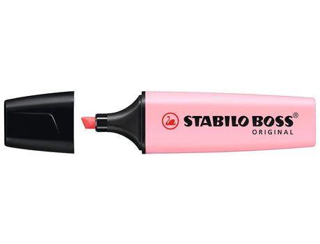 Marcador fluorescente Stabilo boss 70 rosa pastel