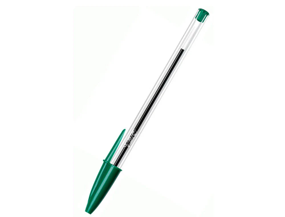 Esferográfica BIC cristal média verde