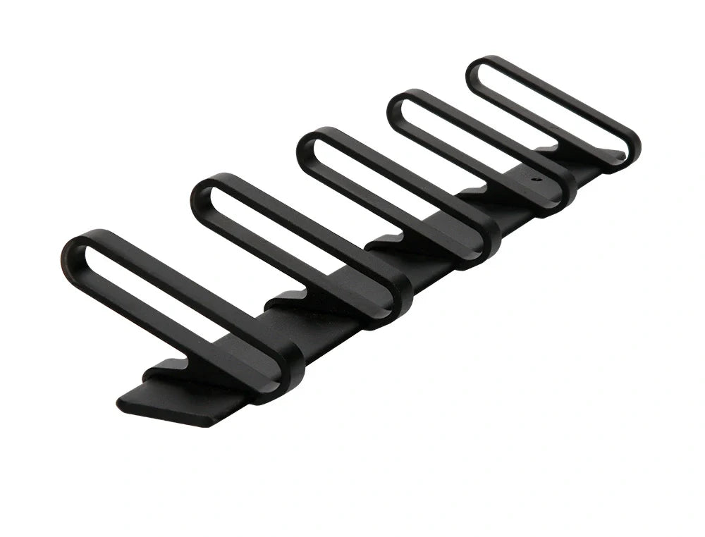 Cabide metálico Liderpapel com 5 suportes preto