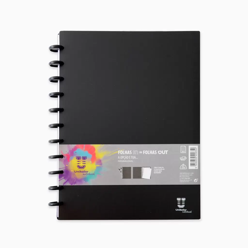 Caderno inteligente A4 Unikolor