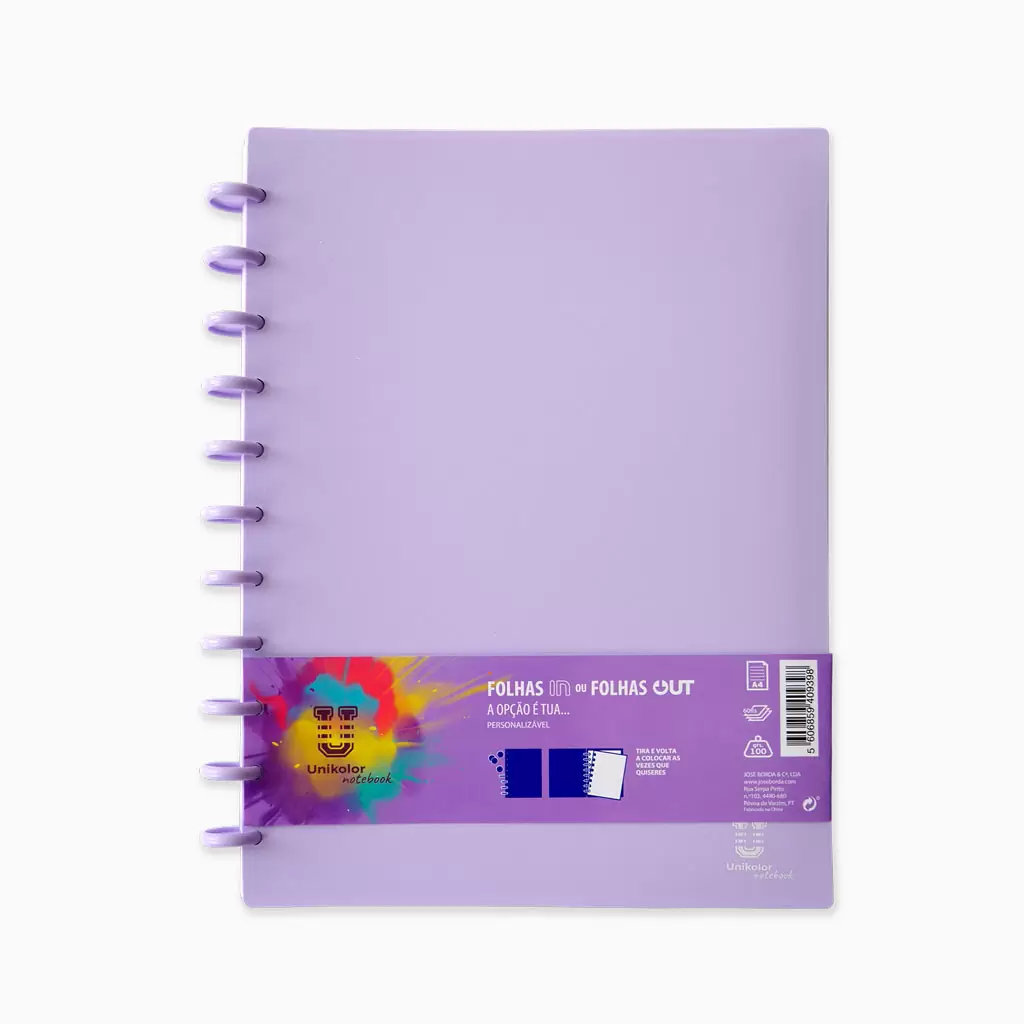 Caderno inteligente A4 Unikolor