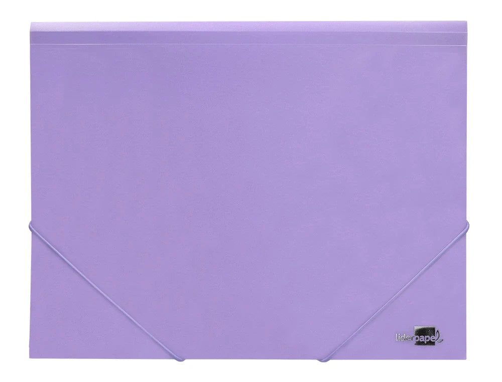 Pasta plástica A4 com elásticos