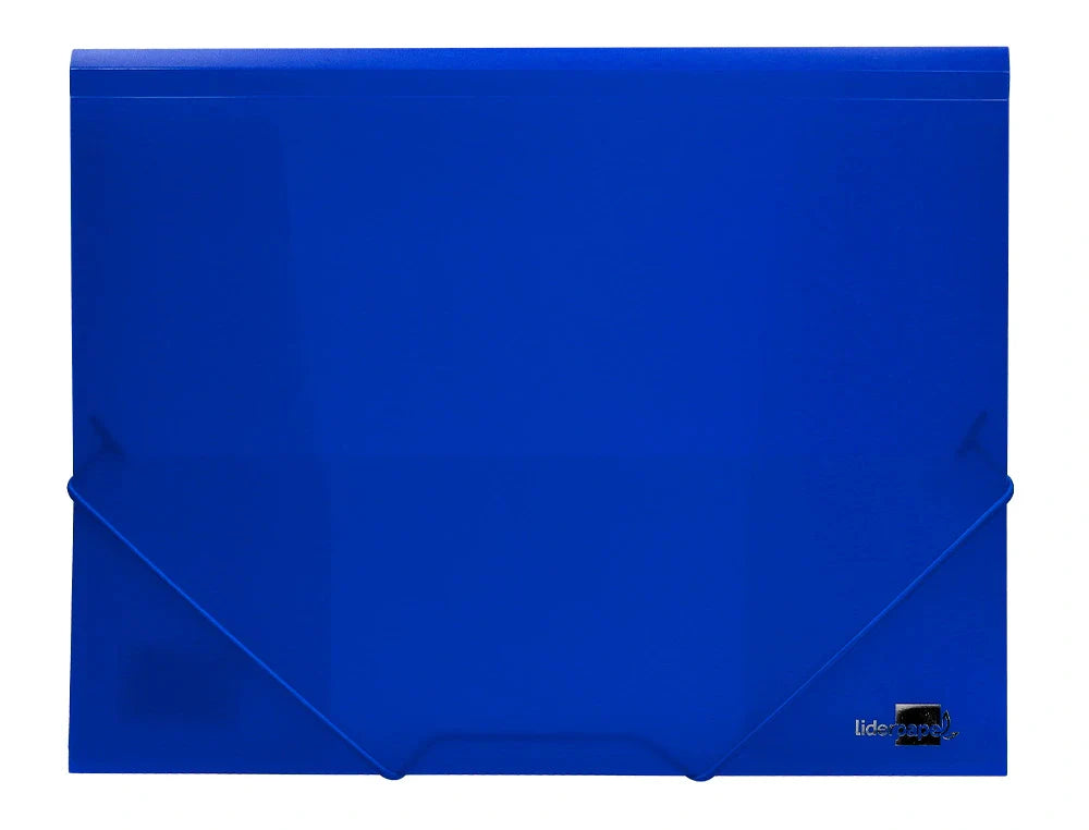 Pasta plástica A4 com elásticos