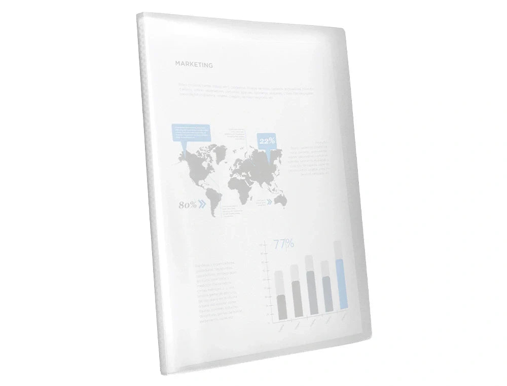 Pasta preçário / portefólio Liderpapel A4 capa flexível