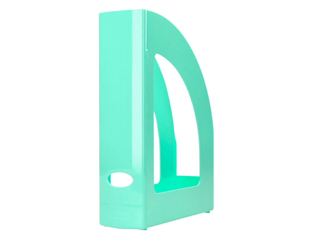 Porta revistas Connect plástico 8cm lombada