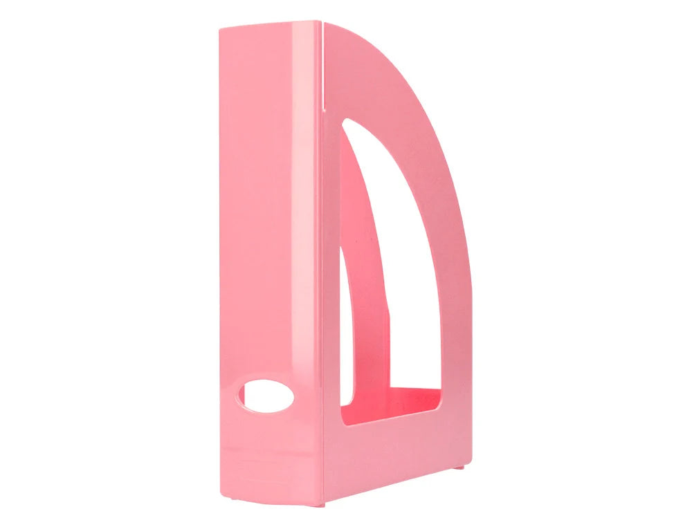 Porta revistas Connect plástico 8cm lombada