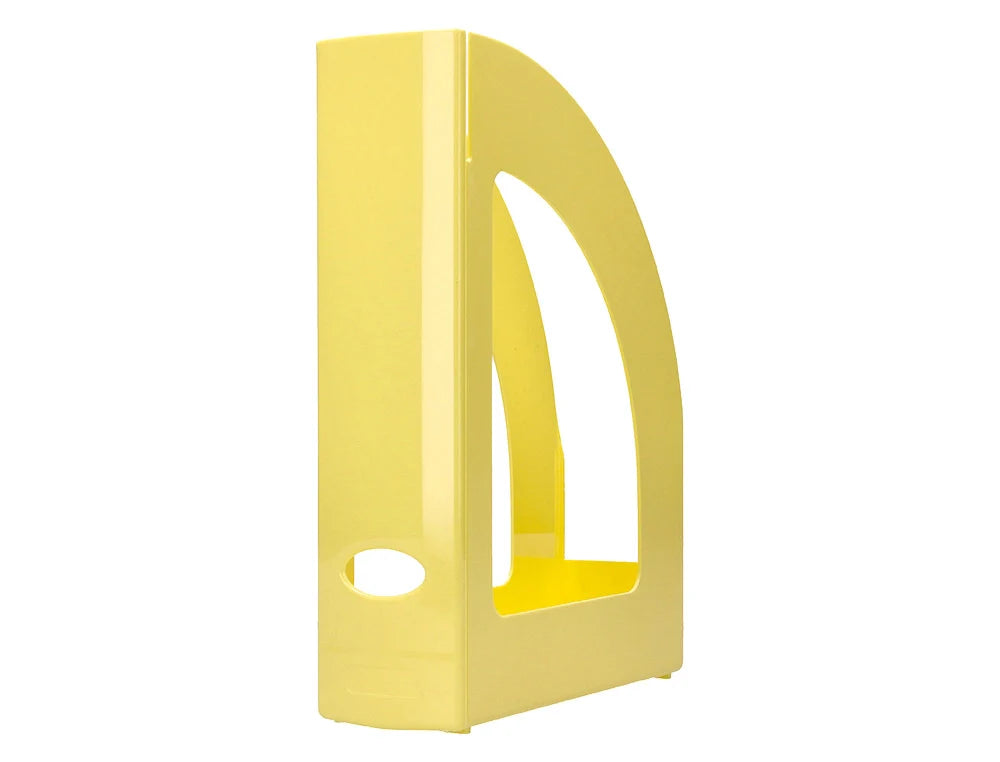 Porta revistas Connect plástico 8cm lombada