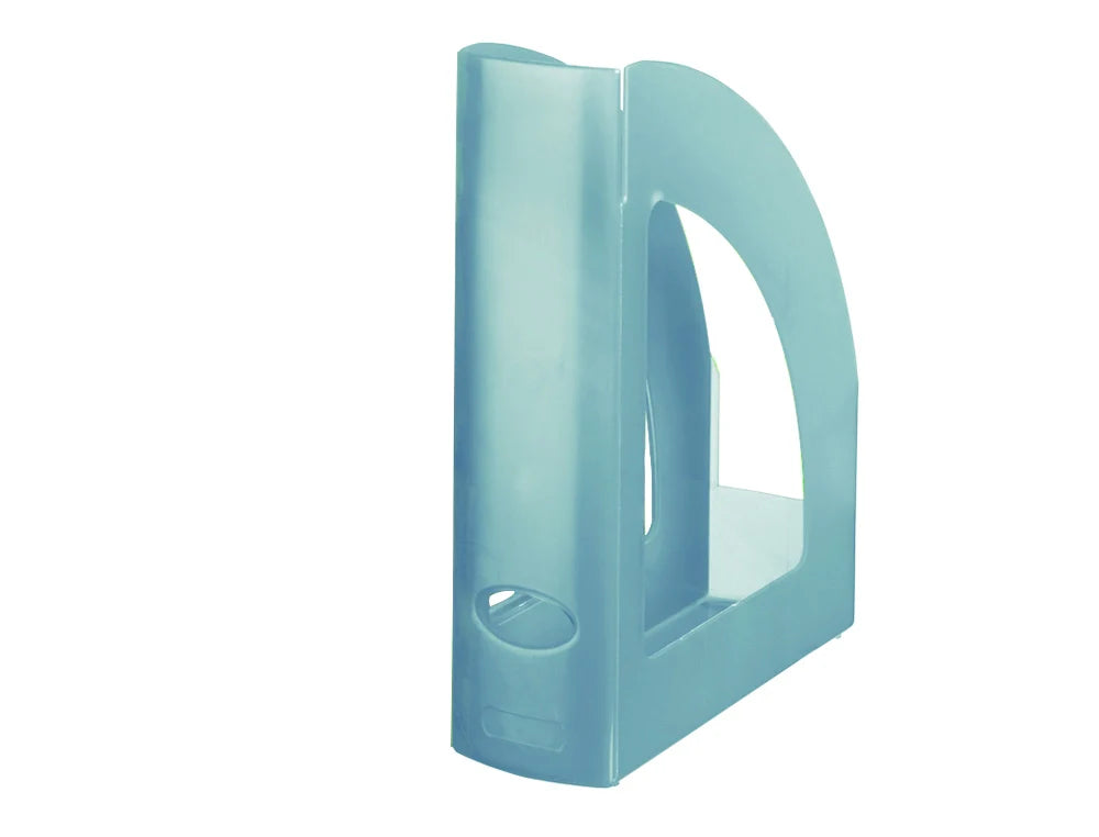 Porta revistas Connect plástico 8cm lombada