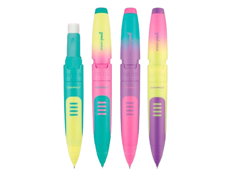 Lapiseira Milan Sunset 0,7 com borracha cores sortidas