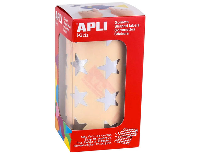 Etiqueta APLI figuras estrelas rolo
