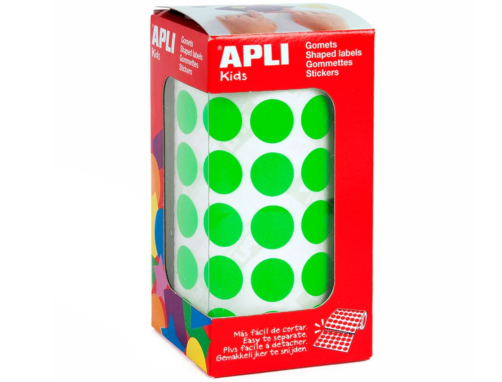 Etiqueta APLI figuras geométricas rolo