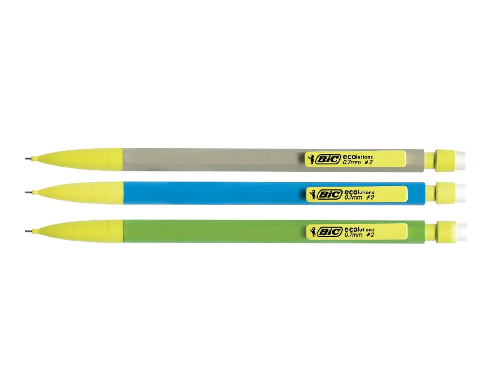 Lapiseira BIC com clip cores sortidas